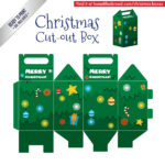 Mega Collection Of 38 Diy Christmas Boxes With Downloadable With Regard To Christmas Tree Box Template