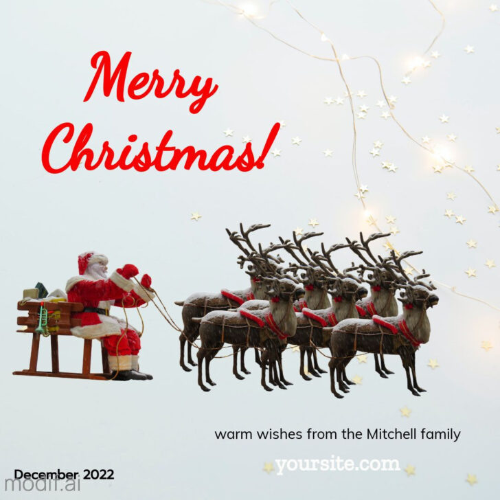 Christmas Instagram Post Template Christmas Instagram Post Template