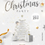 Merry Christmas Party Flyer Template (Psd)   Pixelsdesign Pertaining To Christmas Party Template Psd