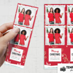 Merry Christmas Photo Booth Template   Templatesbooth With Christmas Photo Booth Template