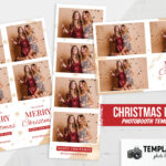 Modèle De Cabine Photo Gratuit Pour Noël   Templatesbooth Within Christmas Party Photobooth Template