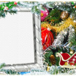 Multilayer Christmas Frame ( Psd, Png ) Intended For Christmas Photoshop Frame Template