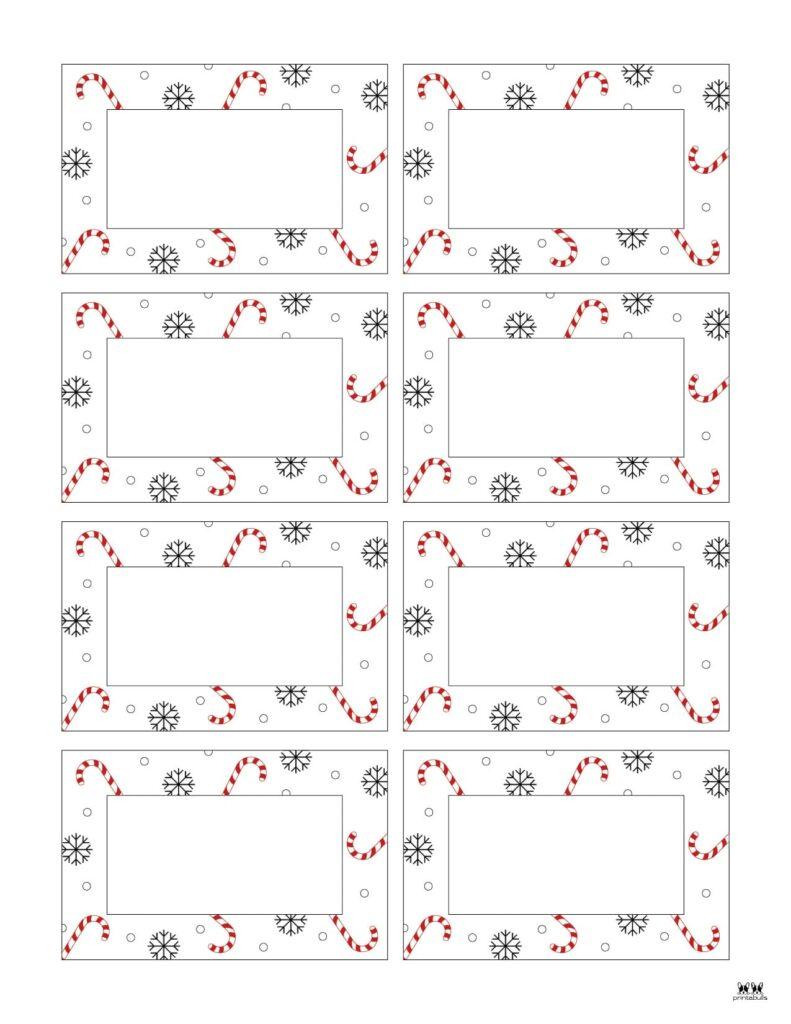 Name Tags - 44 Unique Designs - Free | Printabulls inside Christmas Name Tags For Table Template