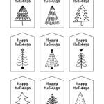 Page 13   Free, Printable, Customizable Tag Templates | Canva Throughout Christmas Tag Template Printable Free