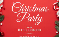 Page 2 – Customize 3,468+ Holiday Invitations Templates Online – Canva within Christmas Party Online Invitation Template