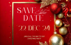 Page 2 – Free Christmas Party Virtual Invitation Templates | Canva throughout Christmas Party Invites Template