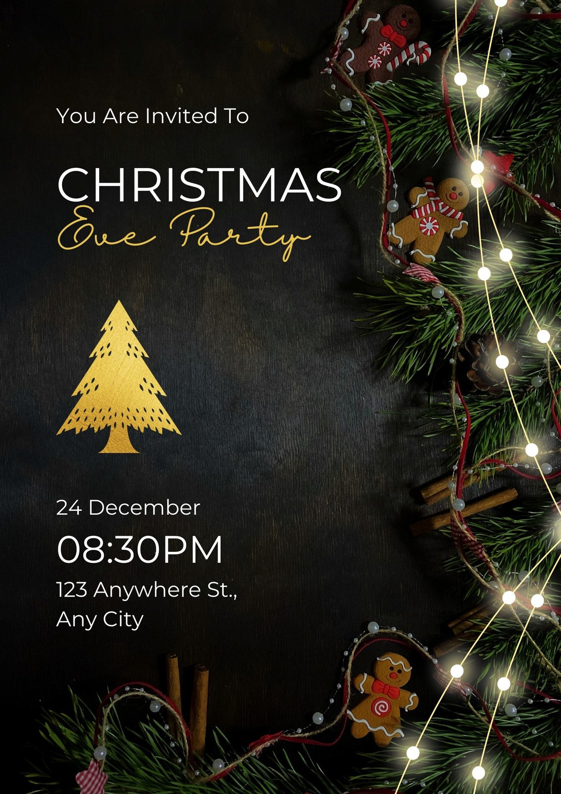 Page 2 - Free, Printable, Customizable Christmas Flyer Templates regarding Christmas Lights Flyer Template