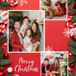 Page 21   Free And Customizable Photo Collage Templates | Canva Regarding Christmas Picture Collage Template