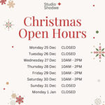 Page 4   Free And Customizable Opening Hour Templates | Canva Throughout Christmas Operating Hours Template