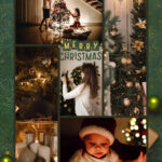 Page 5   Free Printable Christmas Photo Collage Templates | Canva Throughout Christmas Picture Collage Template