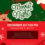 Page 7   Free And Customizable Movie Night Templates | Canva Pertaining To Christmas Movie Poster Template