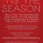 Party Invitation Email Template Throughout Christmas Party Invitation Template Email