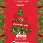Ppt Of Christmas Sales Flyer Template.pptx | Wps Free Templates For Christmas Sale Flyer Template