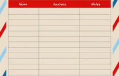 Printable Christmas List Templates For Your Business in Christmas Present Writing Template