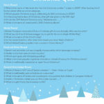 Printable Christmas Quiz | Shepherds Friendly Pertaining To Christmas Quiz Answer Sheet Template