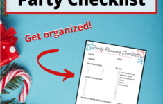 Printable Party Planning Checklist Template – Unexpectedly Domestic regarding Christmas Party Planning Checklist Template