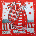 Printmaking: Linoprint Christmas Cards   Cornelia Weinmann Design Intended For Christmas Lino Print Template