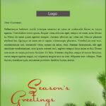 Sending Christmas Emails From Outlook [Free Templates]   Ms In Christmas Invitation Outlook Template
