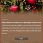Sending Christmas Emails From Outlook [Free Templates]   Ms Inside Christmas Themed Email Template