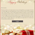 Sending Christmas Emails From Outlook [Free Templates]   Ms Intended For Christmas Outlook Email Template