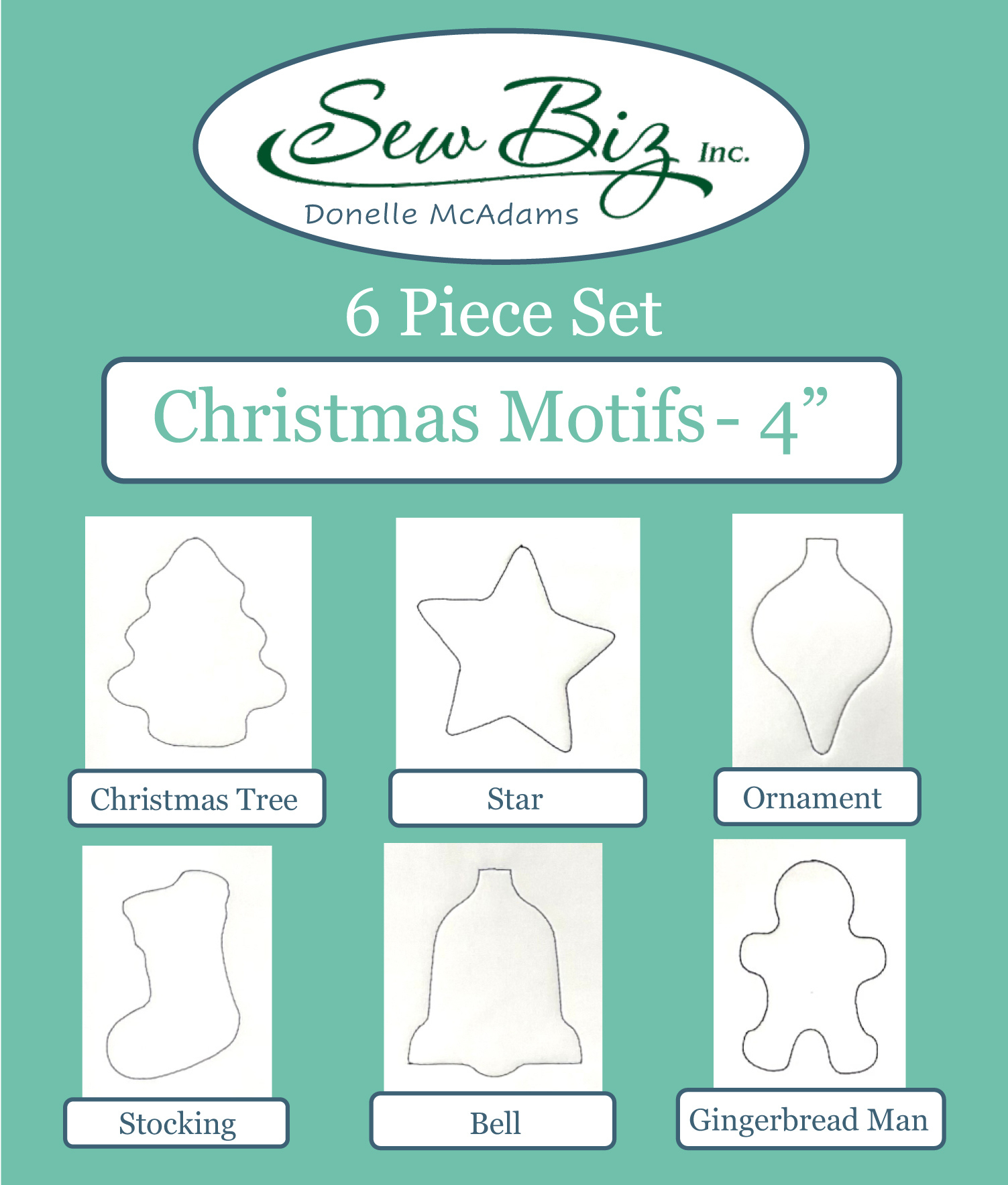Sew Biz – Christmas Motif Templates | Sew Steady within Christmas Template For Sewing