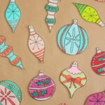 Shrinky Dinks Ornament Gift Tags (& Printable Template Inside Christmas Shrinky Dink Template