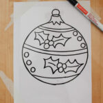 Shrinky Dinks Ornament Gift Tags (& Printable Template Throughout Christmas Shrinky Dink Template