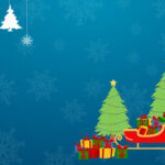 Simple Christmas Themed Powerpoint Template With Regard To Christmas Themed Presentation Template