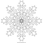 Snowflake Templates (Printable Stencils And Patterns) – Free With Christmas Snowflake Template