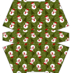 Snowman: Free Printable Paper Purse Or Paper Bag.   Oh My Fiesta With Christmas Paper Bag Template