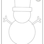 Snowman Template For Kids Crafts Kids Activities Blog Regarding Christmas Snowman Template Free