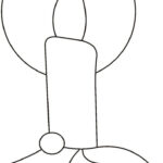 Stained Glass Patterns | Candle Pattern With Regard To Christmas Stained Glass Window Template