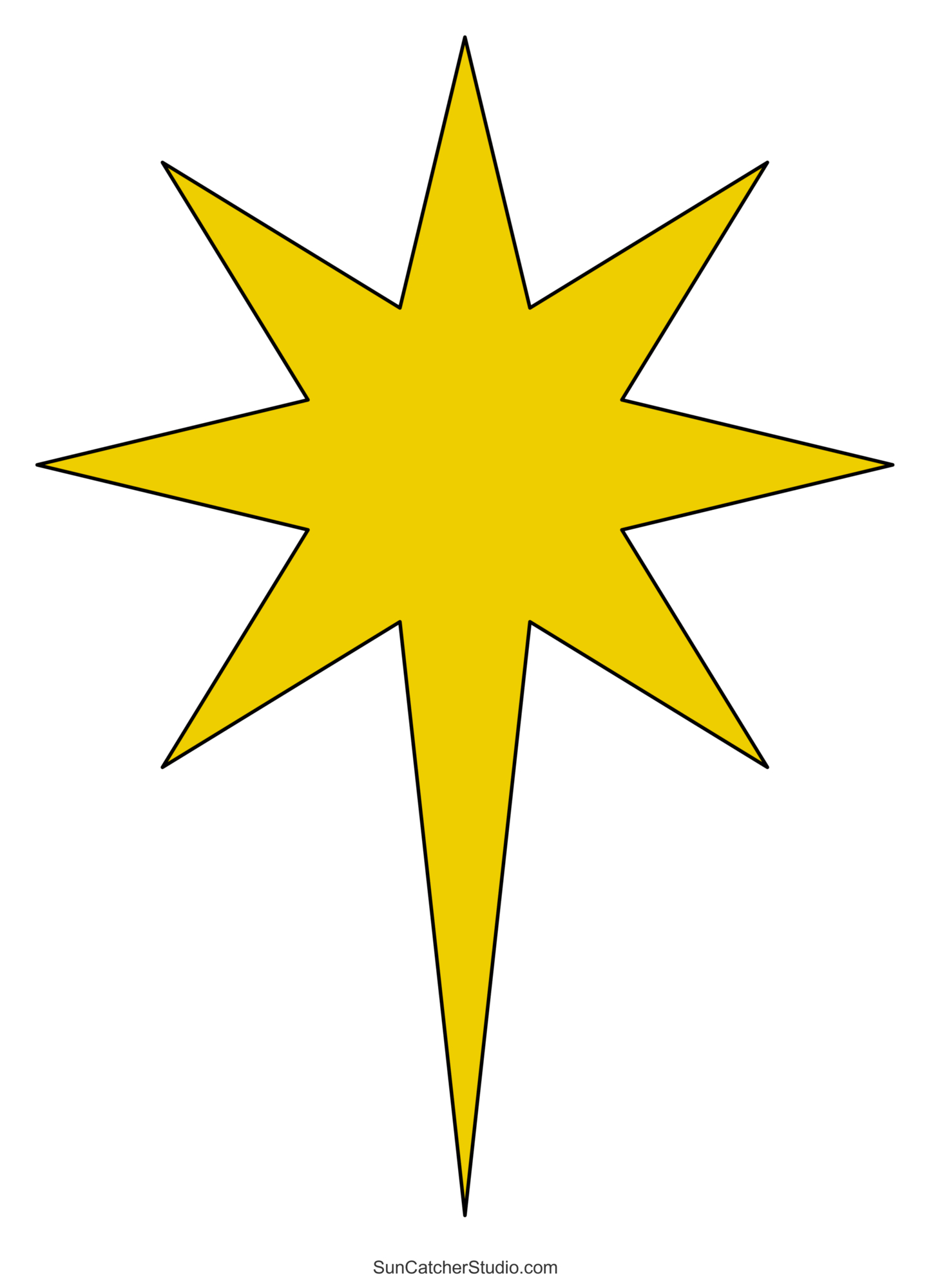 Star Patterns And Templates (Stencils And Clip Art Designs) – Free intended for Christmas Star Design Template