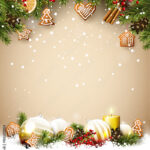 Stock Vektorgrafik „Traditional Christmas Template“ | Adobe Stock With Christmas Template In