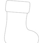 Stocking Template   Free Printable   Childhood Magic Pertaining To Christmas Stocking Craft Template