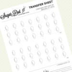 Template Sheets To Make Royal Icing Transfers, Buttercream Throughout Christmas Royal Icing Transfer Template