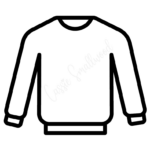 The Best Ugly Sweater Templates   Cassie Smallwood Within Christmas Sweater Template Printable