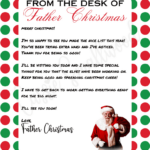 The Cutest Letters From Santa   Cassie Smallwood Pertaining To Christmas Letter From Santa Template