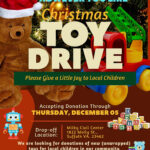 Toy Donation Drive Flyer/ Invitation/ Social Media Post 100 Regarding Christmas Toy Giveaway Flyer Template