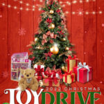 Toy Drive Editable Template, Christmas Toy Drive, Holiday Event With Christmas Toy Drive Flyer Template