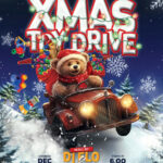 Toy Drive Flyer Template Psd :: Behance With Christmas Toy Drive Flyer Template Free
