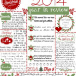 Year In Review Letter {Christmas Letter}   Day2Day Joys Regarding Christmas Letter Year In Review Template