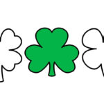 Shamrock Template | Free Printable Shamrock Clover Outlines Throughout 3 Inch Shamrock Template
