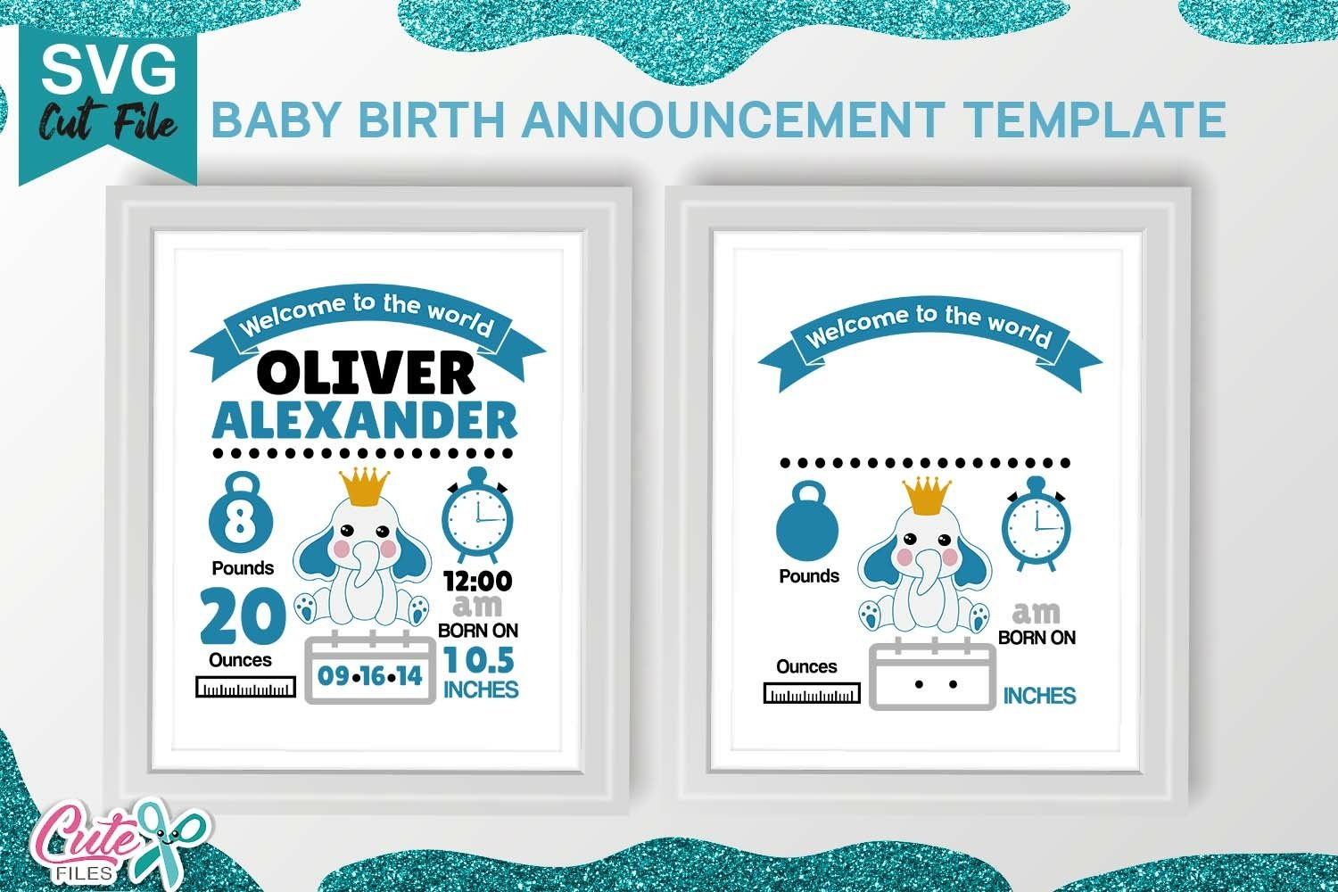 free printable free birth announcement template svg free printable free birth announcement template svg