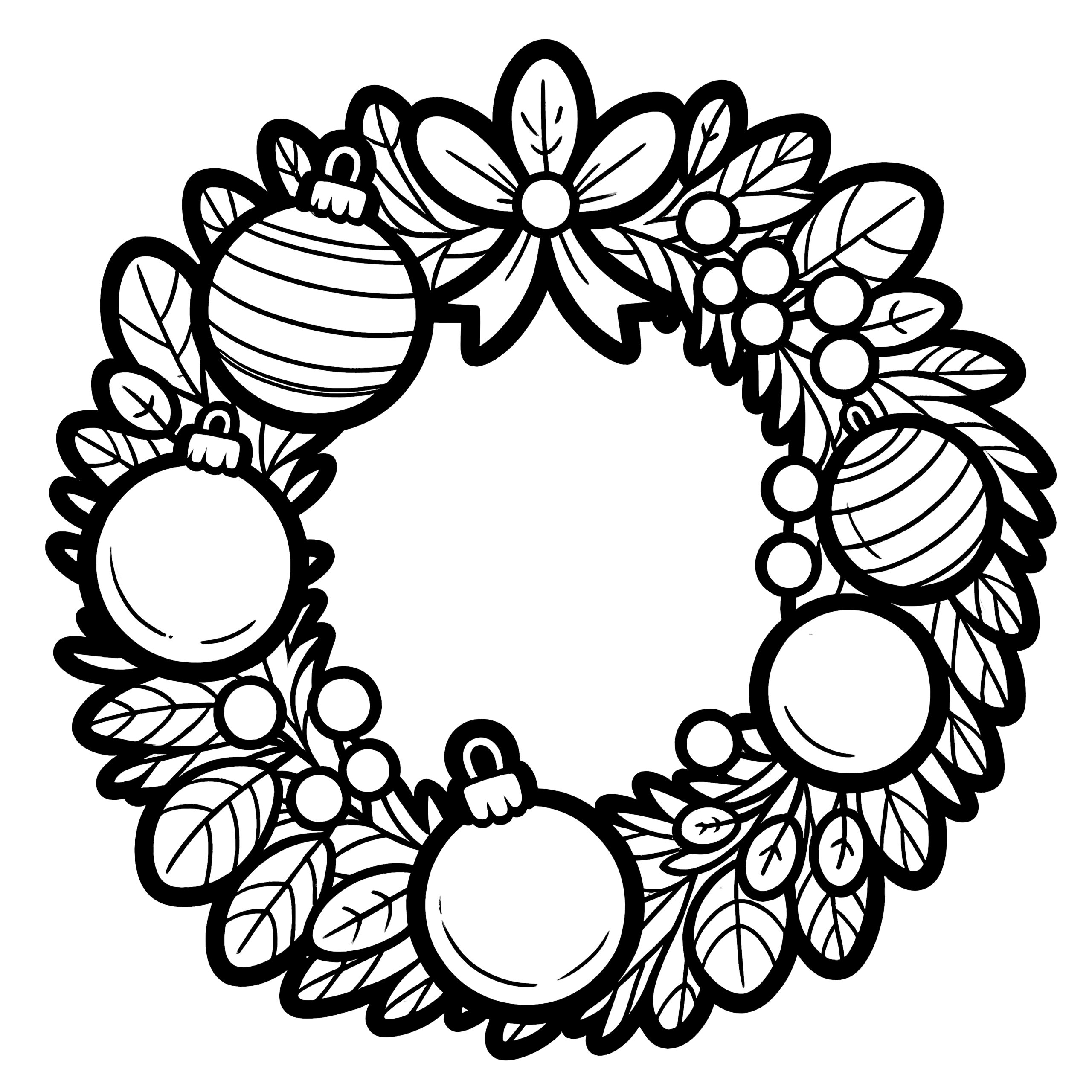 free printable advent wreath template