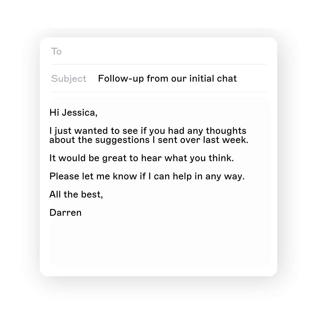 14 Follow Up Email Template 14 Follow Up Email Template