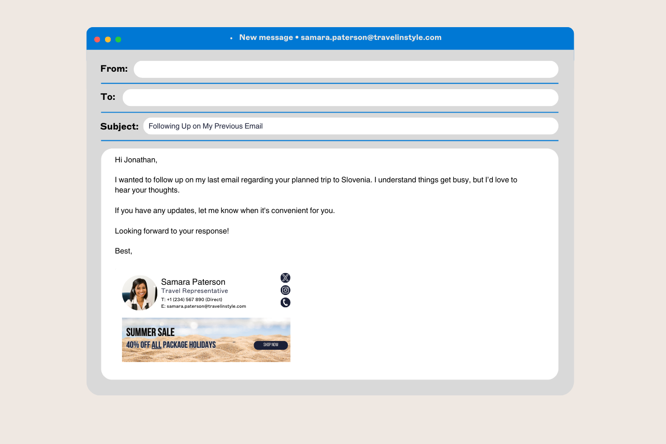 14 Follow Up Email Template