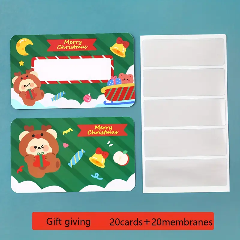 christmas scratch card template