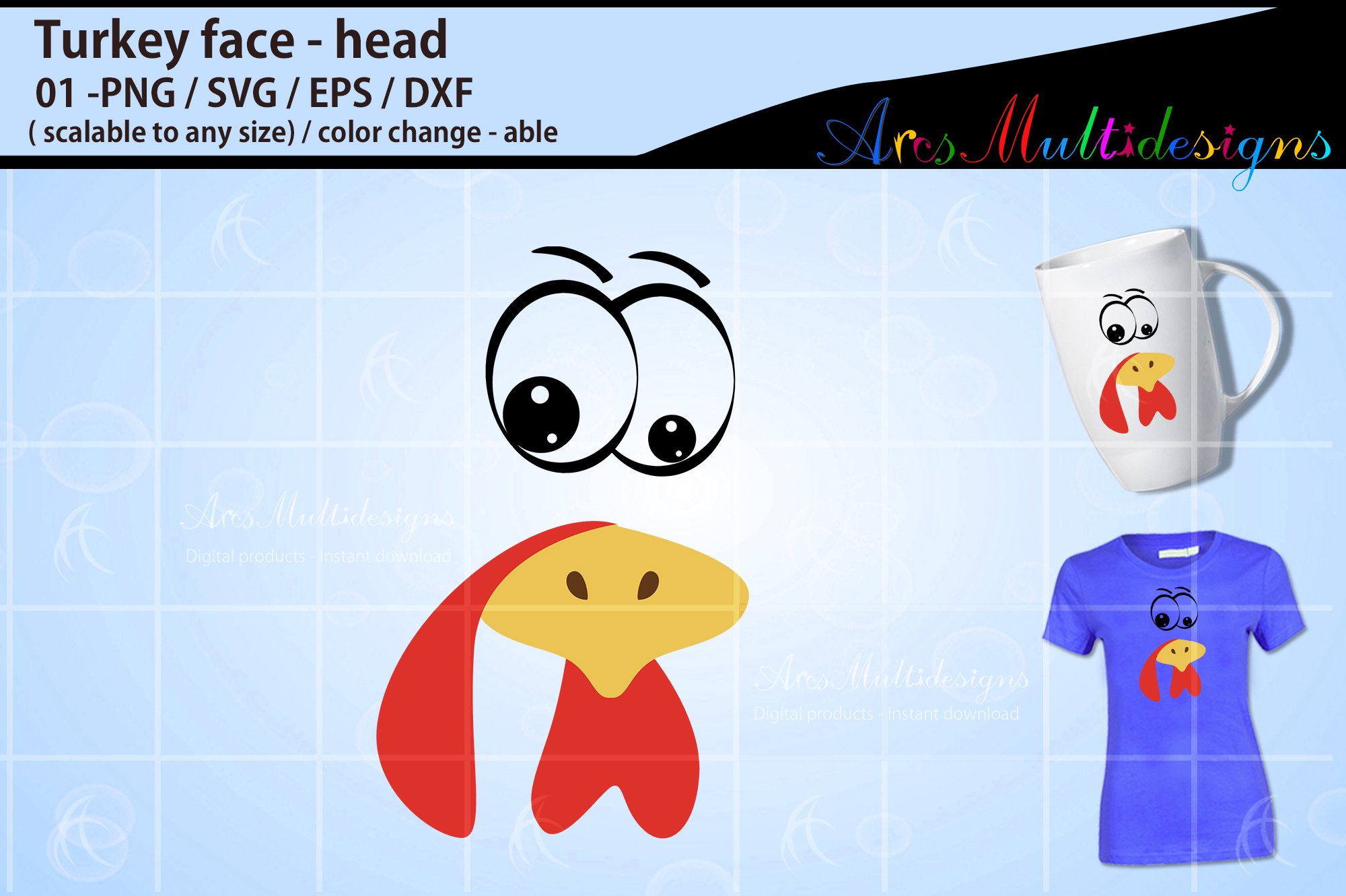free turkey face template free turkey face template