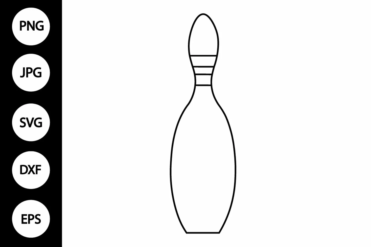 2856246 Outline Bowling Pin Svg Coloring Page 2856246 Outline Bowling Pin Svg Coloring Page